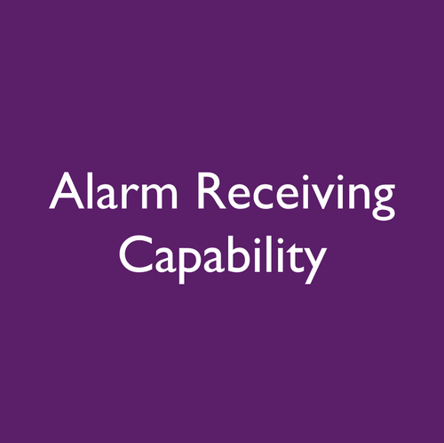 Alarm Receiving Capability